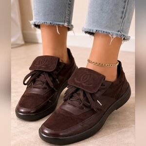 🟤 Chanel CC Logo Shoes 🟤